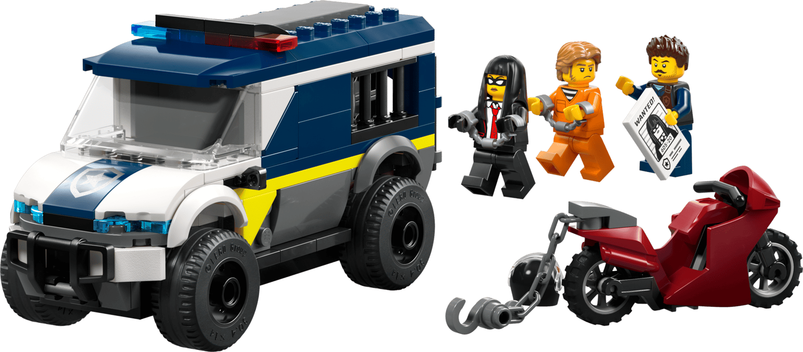 City Police Prisoner Transport Van